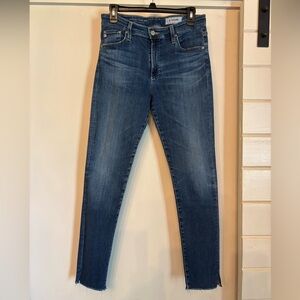 AG Farah High Rise Skinny Ankle